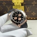 Rolex Daytona 116515LN RG Plated Black Dial 40mm Oysterflex Super Clone - 图片 6