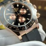 Rolex Daytona 116515LN RG Plated Black Dial 40mm Oysterflex Super Clone - 图片 7