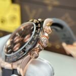 Rolex Daytona 116515LN RG Plated Black Dial 40mm Oysterflex Super Clone - 图片 9