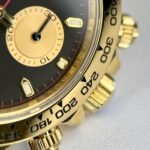 Rolex Daytona YG Plated Black Dial 40mm Oyster Super Clone - 图片 5