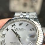 Rolex Datejust 316L Steel White Dial 31mm Jub THBF Replica - 图片 6