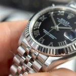 Rolex Datejust 316L Steel Black Dial 31mm Jub THBF Replica - 图片 6