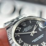 Rolex Datejust 316L Steel Black Dial 31mm Jub THBF Replica - 图片 7