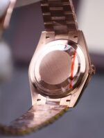 Rolex Day-Date RG Plated Gem-set Bezel Diamond Dial 40mm Super Clone - 图片 9