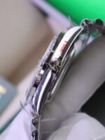Rolex Day-Date 904L Steel Meteorite Dial Baguette Diamond 40mm Super Clone - 图片 8