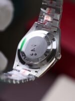 Rolex Day-Date 904L Steel Meteorite Dial Baguette Diamond 40mm Super Clone - 图片 9