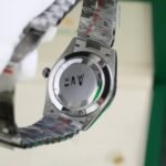 Rolex Day-Date 904L Steel Rainbow Pave Diamond Dial 40mm Super Clone - 图片 10