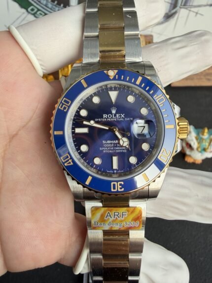 Rolex Submariner 126613LB SS/YG Plated Blue Dial 41mm Oyster Super Clone