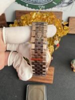Rolex Land-Dweller 127335 Rose Gold White Honeycomb-Motif Dial 40mm Super Clone - 图片 3