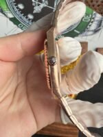 Rolex Land-Dweller 127335 Rose Gold White Honeycomb-Motif Dial 40mm Super Clone - 图片 6