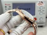 Rolex Land-Dweller 127235 Rose Gold White Honeycomb-Motif Dial 36mm Super Clone - 图片 6