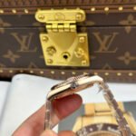 Rolex Land-Dweller 127235 Rose Gold White Honeycomb-Motif Dial 36mm Replica - 图片 7