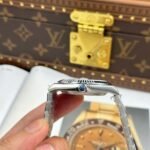 Rolex Land-Dweller 127334 904L Steel White Honeycomb-Motif Dial 40mm Replica - 图片 2