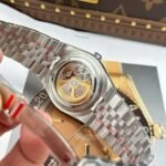 Rolex Land-Dweller 127334 904L Steel White Honeycomb-Motif Dial 40mm Replica - 图片 4