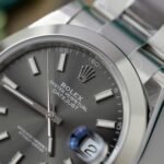 Rolex Datejust 126300 904L Steel Grey Dial 41mm Oyster Super Clone - 图片 4