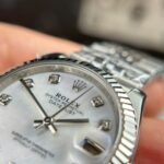 Rolex Datejust 316L Steel MOP Dial CZ Diamonds 31mm Jub THBF Replica - 图片 7
