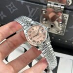 Rolex Datejust 316L Steel Pink Dial 31mm Jub THBF Replica - 图片 3
