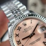 Rolex Datejust 316L Steel Pink Dial 31mm Jub THBF Replica - 图片 6