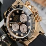 Rolex Daytona 126515 RG Plated Black Dial CZ Diamonds 40mm Oysterflex Super Clone - 图片 3