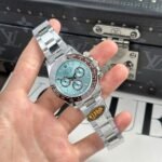 Rolex Daytona 116506 904L Steel Ice Blue Dial 40mm Oyster Super Clone - 图片 2