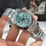 Rolex Daytona 116506 904L Steel Ice Blue Dial 40mm Oyster Super Clone - 图片 3
