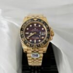 Rolex GMT-Master II 126718GRNR YG Plated Tiger Iron Dial 40mm Jub Super Clone