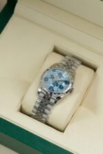 Rolex Datejust 278344 316L Steel Flower Blue Dial CZ Diamonds 31mm Jub AAA Replica - 图片 5
