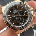 Rolex Daytona 126515 RG Plated Chocolate Dial 40mm Oysterflex Super Clone - 图片 4