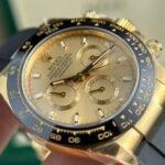 Rolex Daytona 116518LN YG Plated Champagne Dial 40mm Oysterflex Super Clone - 图片 3