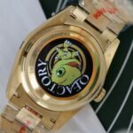 Rolex Day-Date 128238 YG Plated Champagne Dial CZ Diamonds 36mm Super Clone - 图片 8