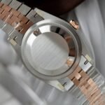 Rolex Datejust 126231 SS/RG Plated Silver Palm Dial 36mm Jub Super Clone - 图片 9