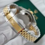 Rolex Datejust 126231 SS/YG Plated Champagne Motif Dial CZ Diamonds 36mm Jub Super Clone - 图片 9