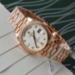 Rolex Day-Date RG Plated Meteorite Dial With Diamonds 40mm Super Clone - 图片 2