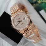 Rolex Day-Date RG Plated Diamond Dial 36mm Super Clone - 图片 3