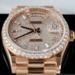 Rolex Day-Date RG Plated Diamond Dial 36mm Super Clone - 图片 4