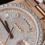 Rolex Day-Date RG Plated Diamond Dial 36mm Super Clone - 图片 6