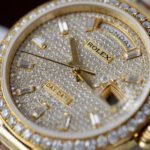 Rolex Day-Date YG Plated Diamond Dial 36mm Super Clone - 图片 5