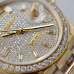 Rolex Day-Date YG Plated Diamond Dial 36mm Super Clone - 图片 7