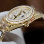 Rolex Day-Date YG Plated Diamond Dial 36mm Super Clone - 图片 8