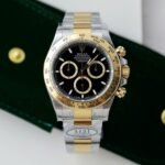 Rolex Daytona 126503 SS/YG Plated Black Dial 40mm Oyster Super Clone