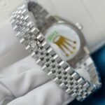 Rolex Datejust 316L Steel Flower Blue Dial CZ Diamonds 31mm Jub THBF Replica - 图片 9