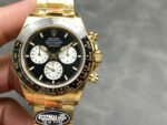 Rolex Daytona 126528LN Le Mans 100th Year YG Plated Black Dial 40mm Oyster Super Clone - 图片 2