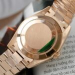Rolex Day-Date RG Plated Eisenkiesel Dial CZ Diamonds 36mm Super Clone - 图片 6