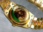 Rolex Day-Date 128238 YG Plated Puzzle Motif Dial 36mm Super Clone - 图片 6