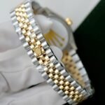 Rolex Datejust SS/YG Plated Flower Green Dial CZ Diamonds 31mm Jub Super Clone - 图片 9