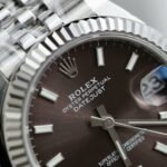 Rolex Datejust 316L Steel Chocolate Dial 31mm Jub THBF Replica - 图片 6