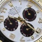 Rolex Daytona 116519 YG Plated White Dial 40mm Oysterflex Super Clone - 图片 5