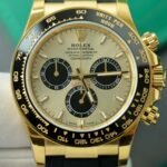 Rolex Daytona 126518 YG Plated Champagne Dial 40mm Oysterflex Super Clone - 图片 4