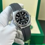 Rolex Sky-Dweller 904L Steel Black Dial 42mm Oysterflex Super Clone - 图片 2