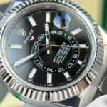 Rolex Sky-Dweller 904L Steel Black Dial 42mm Oysterflex Super Clone - 图片 5